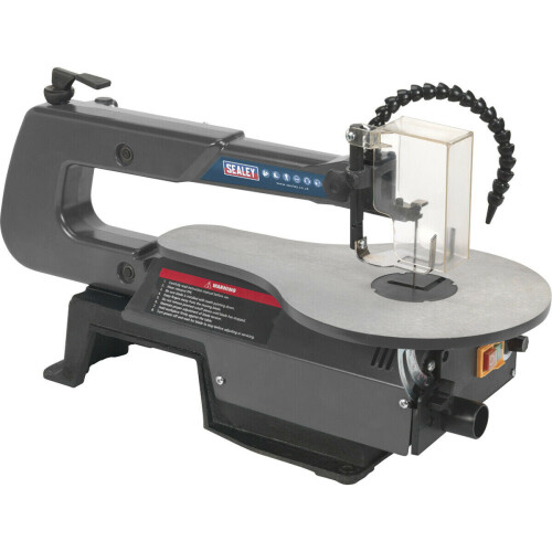 Loops Variable Speed Scroll Saw with 406mm Throat - 120W Motor - Cast Round Table