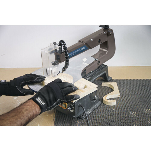Loops Variable Speed Scroll Saw with 406mm Throat - 120W Motor - Cast Round Table 2