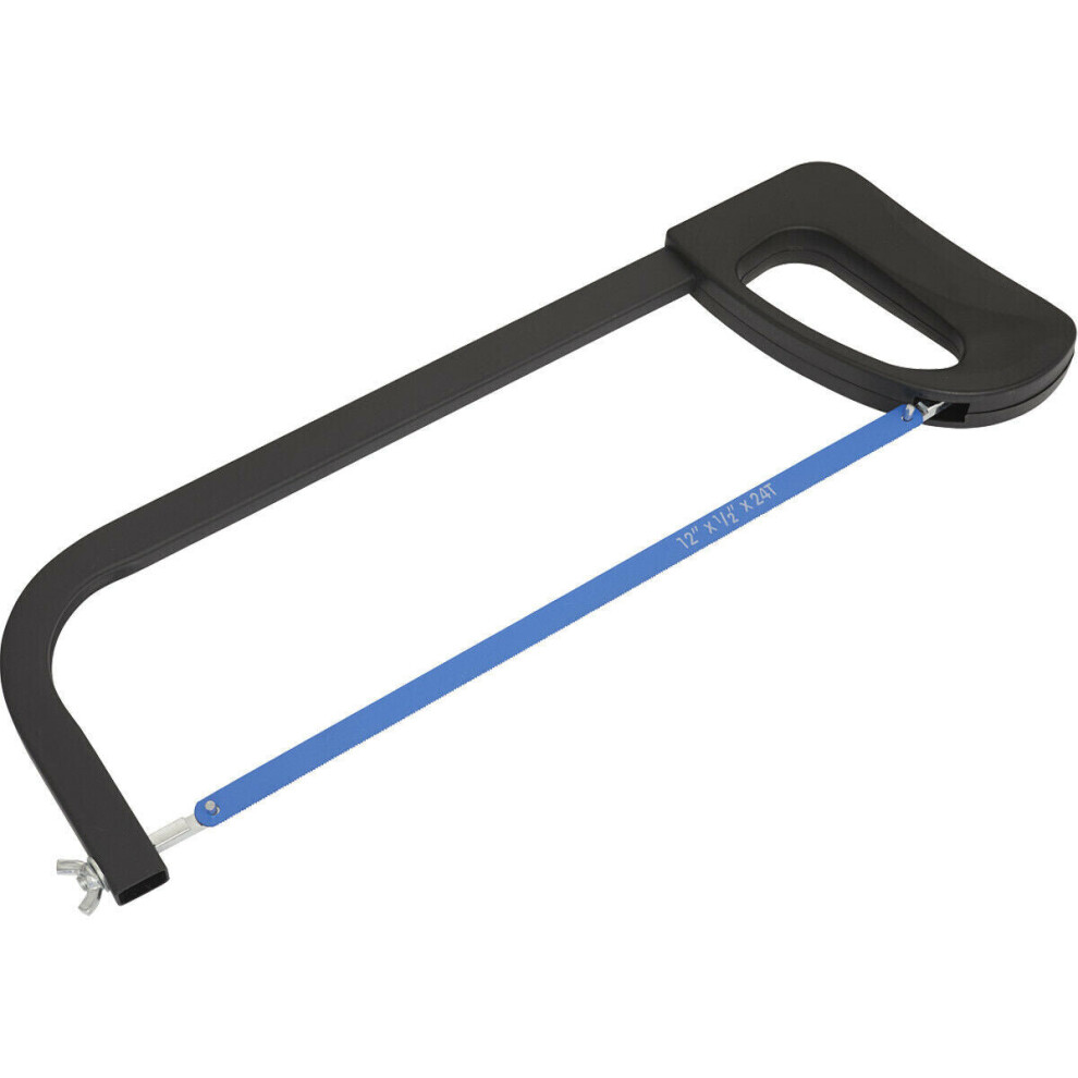 300mm Hacksaw - Lightweight Frame & Comfort Grip - 12" Blades & Quick Change