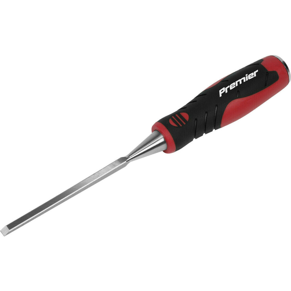 6mm Hammer-Thru Wood Chisel - Bevel Edged Blade - Chrome Vanadium Steel
