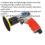 Loops 75mm Mini Air Polisher - Textured Grip - Lightweight Aluminium - Hook & Loop Pad 2