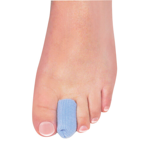 Loops 6 Pk Small Antibacterial Digital Caps - Cut to Size - Protective and Cushioning 1