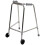 Loops Lightweight Aluminium Wheeled Walking Frame 690 to 790mm Adjustable Height Small 1