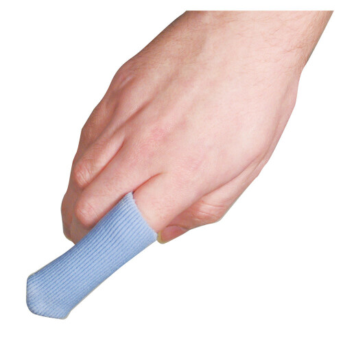Loops 6 Pk Small Antibacterial Digital Caps - Cut to Size - Protective and Cushioning 2
