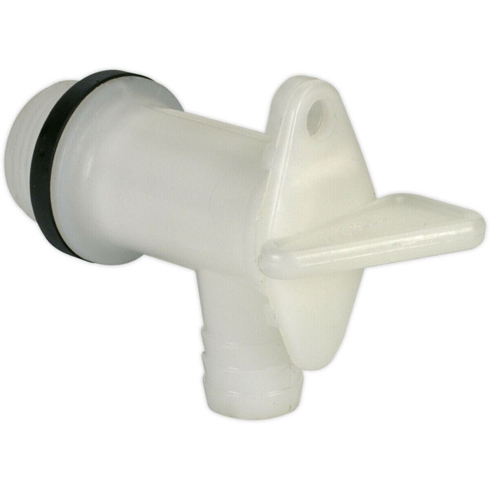 Lockable Drum Tap - 3/4" Bsp Thread - Neoprene Washer - Polythene Construction 5056581935083