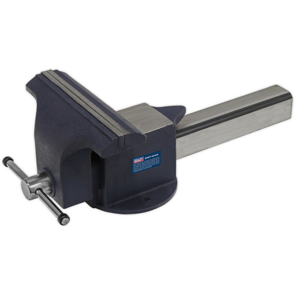 Heavy-Duty Bench Mounted Steel Vice - 300Mm Jaw Width - Built In Anvil 5056524261293