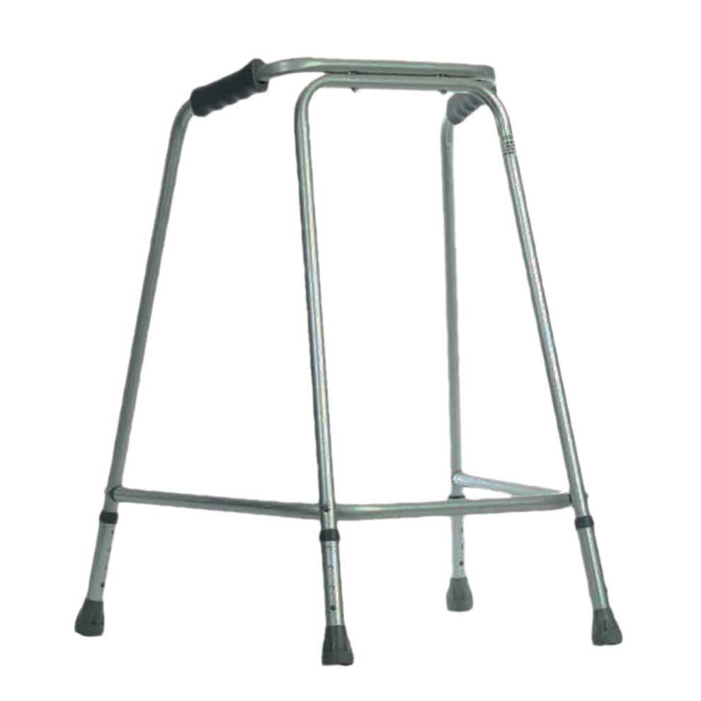 Lightweight Aluminium Walking Frame - 680 to 780mm Adjustable Height - Small