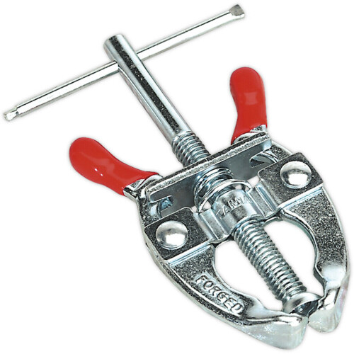 Loops Battery Terminal Puller - Spring Loaded Jaws - 50mm Depth - Gear Bearing Pulley 2