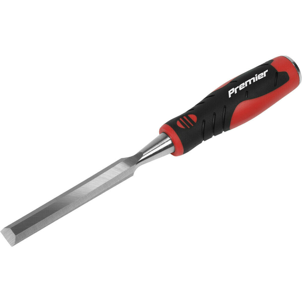 Loops 16Mm Hammer-Thru Wood Chisel - Bevel Edged Blade - Chrome Vanadium Steel