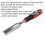 Loops 32mm Hammer-Thru Wood Chisel - Bevel Edged Blade - Chrome Vanadium Steel 2