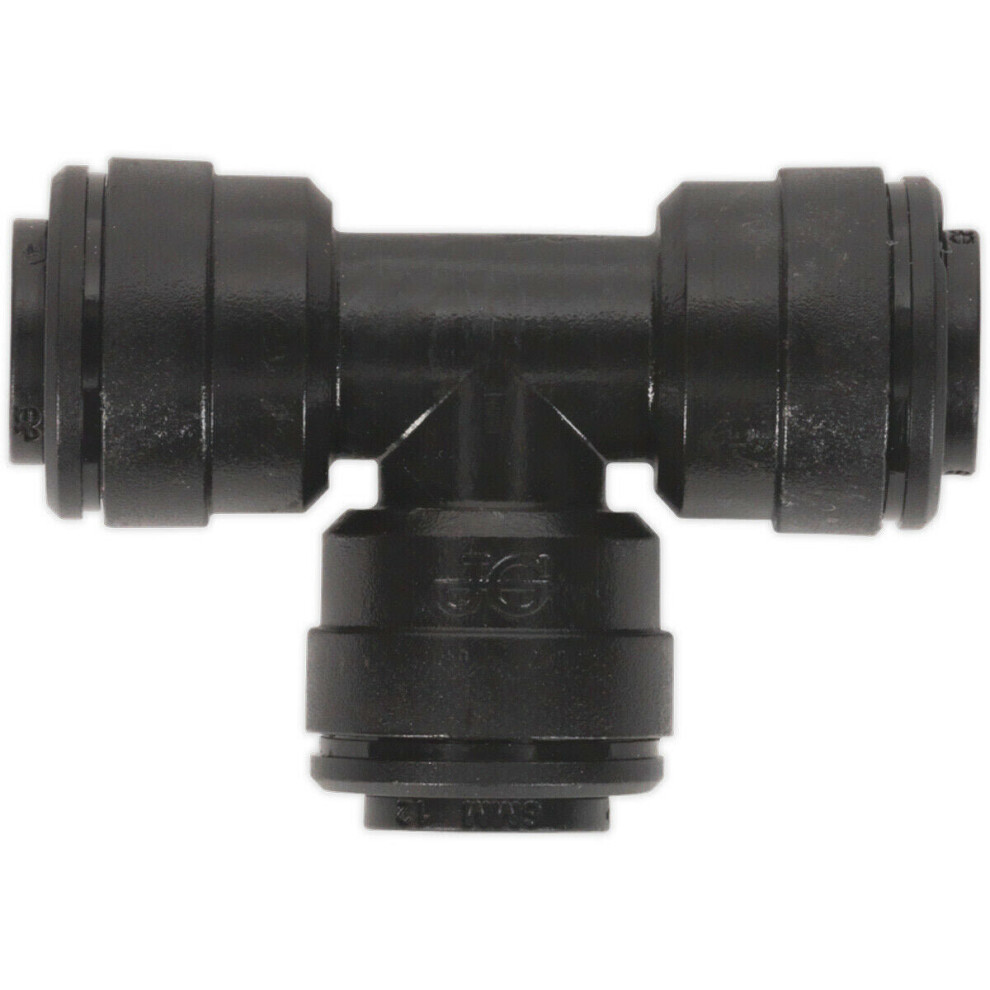 Loops 5 Pack 6Mm 3 Way Equal T Splitter Coupling Adapter - Pneumatic Air Pipe Joiner