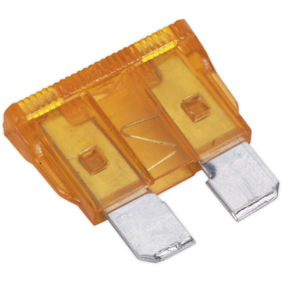 Loops 50 Pack 5 Amp Automotive Standard Blade Fuse - 5A Auto Vehicle Car Fuse