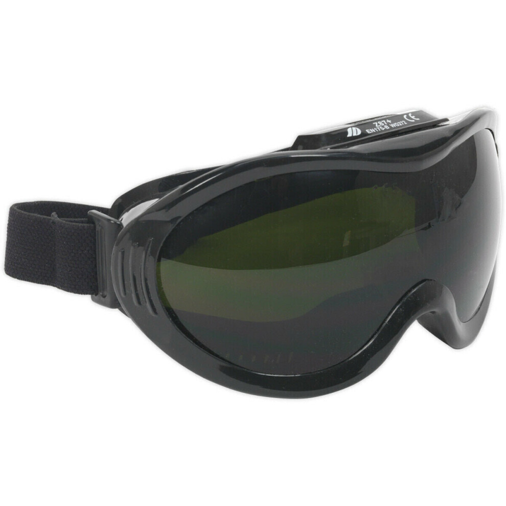 Gas Welding Goggles - Shade 5 Lens - Indirect Ventilation - Adjustable Band 5056581928405