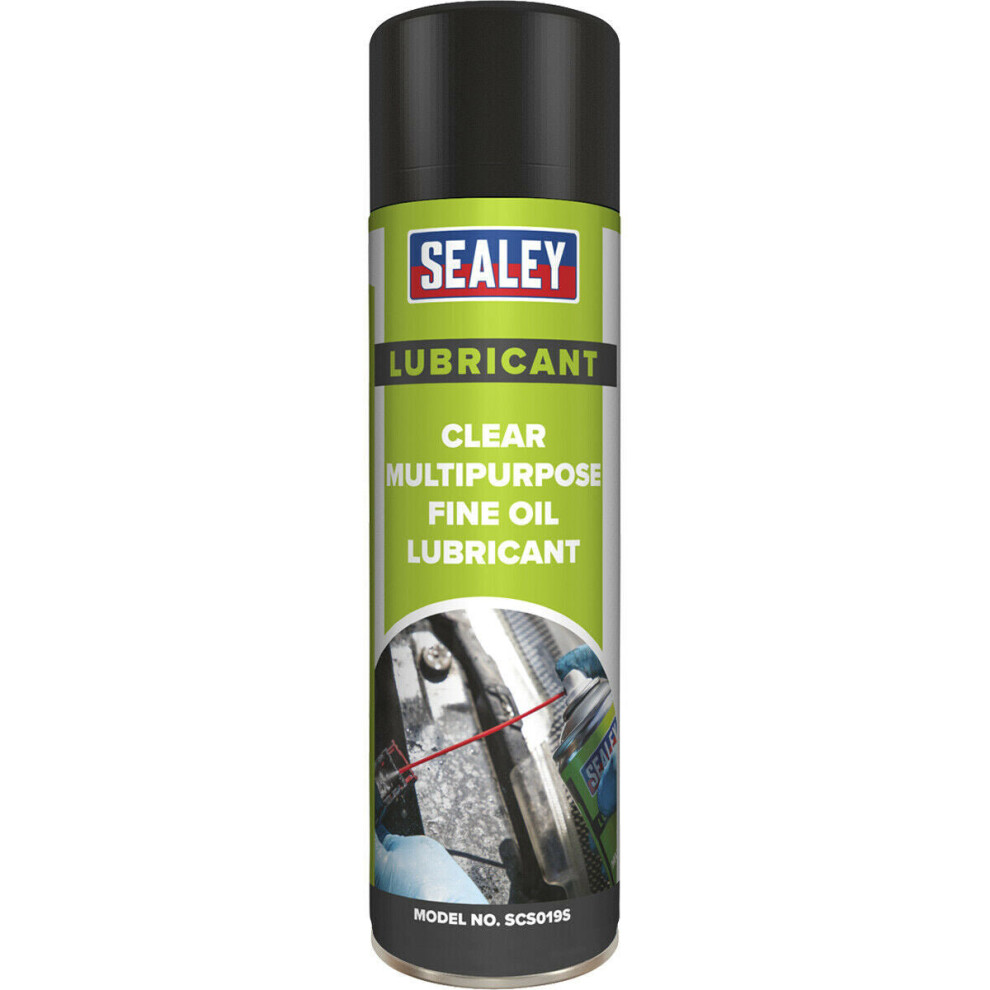 500ml Clear Multipurpose Fine Oil Lubricant - Protects Against Rust - High Grade