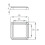 Loops Square LED Plinth Light Kit 5 WARM WHITE Spotlights Kitchen Bathroom Floor Panel 4