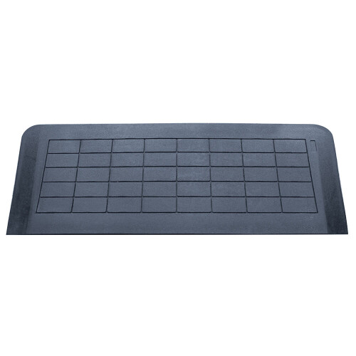 Loops Threshold Edge Slip Resistant Rubber Ramp - 45 x 1280 x 460mm - Easy Install