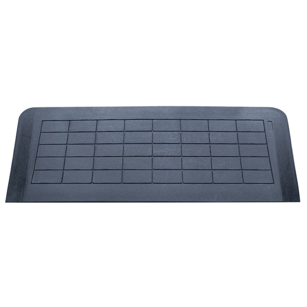 Loops Threshold Edge Slip Resistant Rubber Ramp - 45 X 1280 X 460Mm - Easy Install