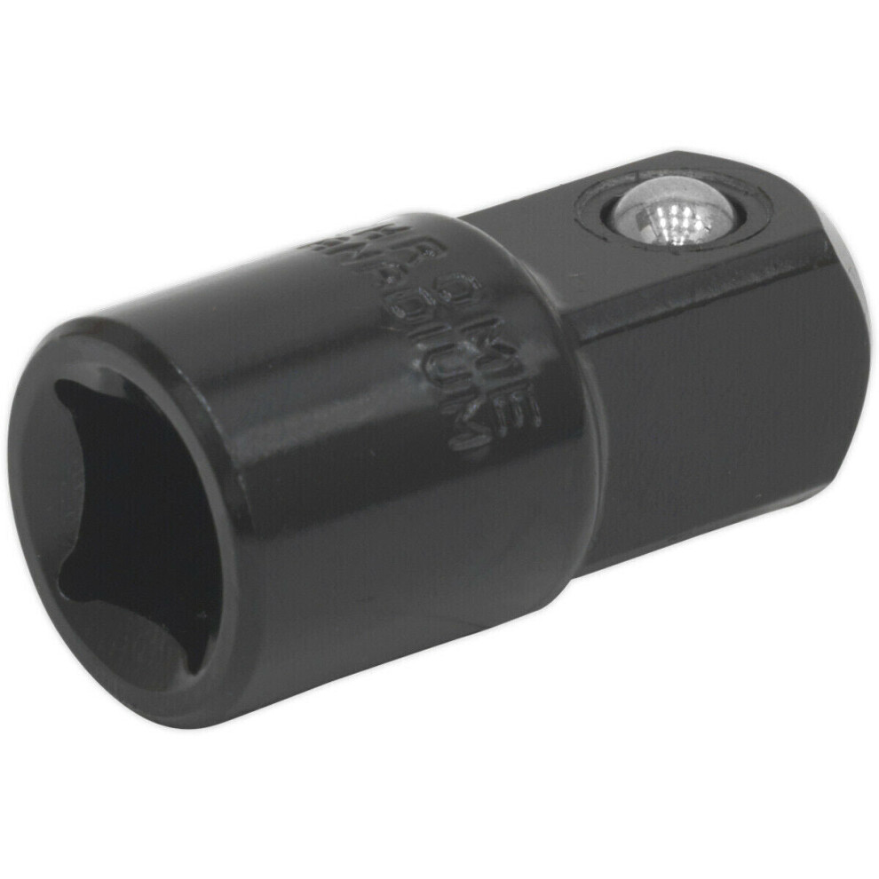 Loops Impact Socket Adaptor - 3/8" Sq Drive Female To 1/2" Sq Drive Male - Drop Forged
