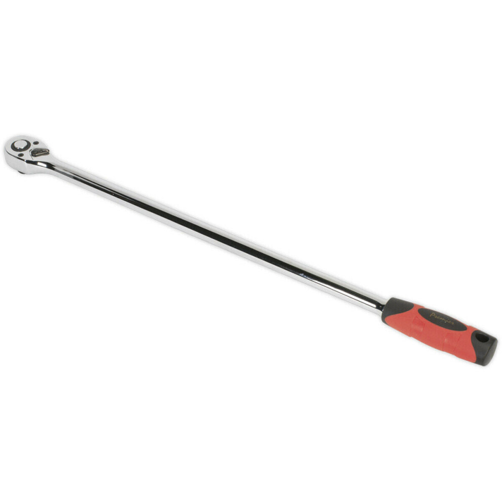 Loops 600Mm Extra Long Ratchet Wrench - 1/2" Sq Drive - 72-Tooth Pear-Head Ratchet