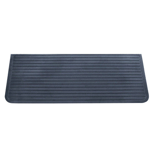 Loops Threshold Edge Slip Resistant Rubber Ramp - 45 x 1280 x 460mm - Easy Install 1