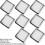 Loops Square LED Plinth Light Kit 8 WARM WHITE Spotlights Kitchen Bathroom Floor Panel 3