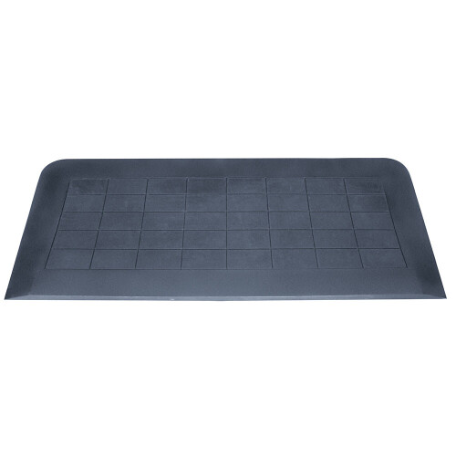 Loops Threshold Edge Slip Resistant Rubber Ramp - 50 x 1550 x 610mm - Easy Install