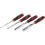 Loops 4 Piece Hammer-Thru Wood Chisel Set - Bevel Edged Blades - Storage Pouch 3