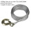 Loops 10m Winch Cable - 900kg Capacity - Suitable For ys04587 Geared Hand Winch 2