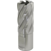 21mm x 25mm Depth Rotabor Cutter - M2 Steel Annular Metal Core Drill 19mm Shank