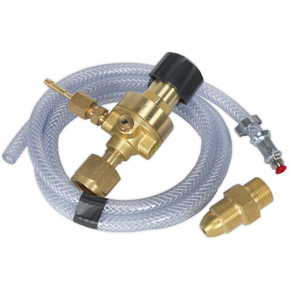 Industrial MIG Gas Regulator Kit - 1.5m Hose Length -  Portable MIG Conversion