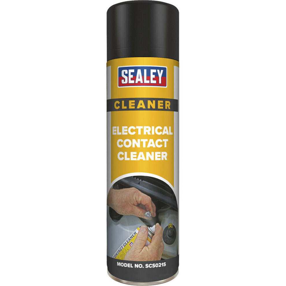 500ml Electrical Contact Cleaner - Quick Drying Formula - Improves Conductivity