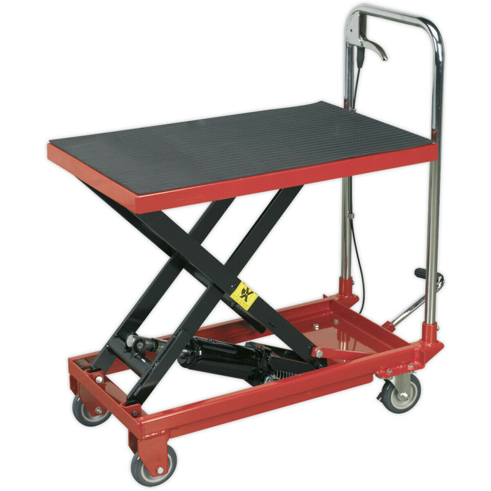 Heavy Duty Hydraulic Platform Truck - 150Kg Capacity - Safety Release Mechanism 5056524279755