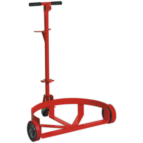 Loops Drum & Barrel Trolley Cradle - 2 Position Handle - Rigid Steel Construction