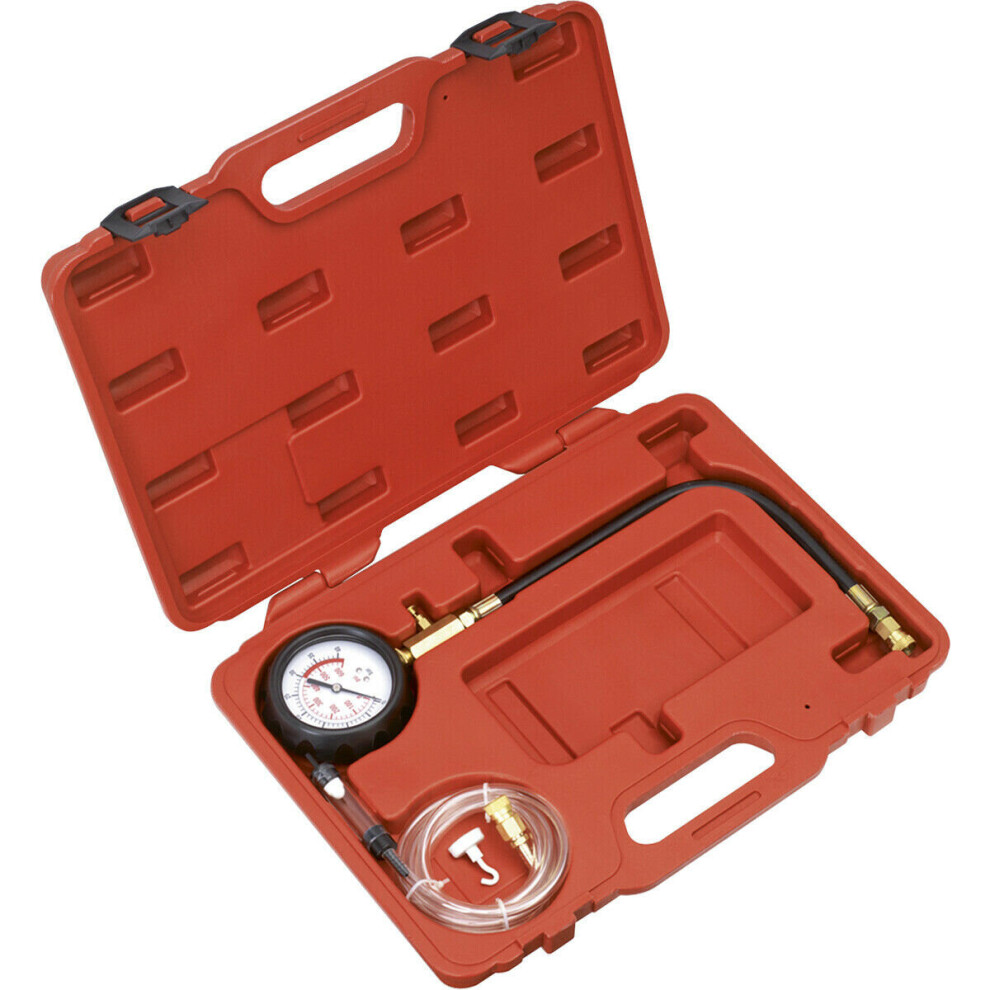 Diesel Compression Gauge - Hose & TDC Base Kit  - Engine Service Diagnostic Tool