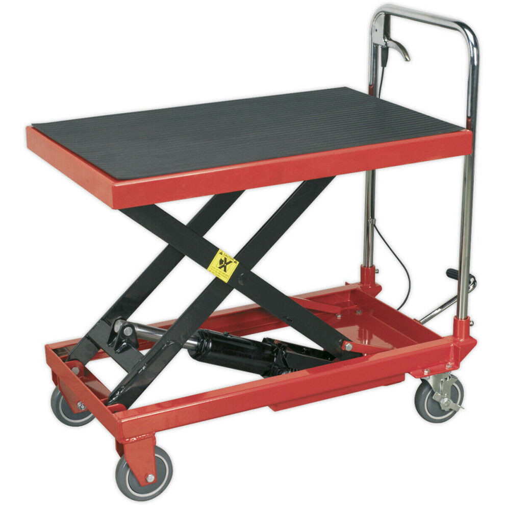 Loops Heavy Duty Hydraulic Platform Truck - 300Kg Capacity - Safety Release Mechanism