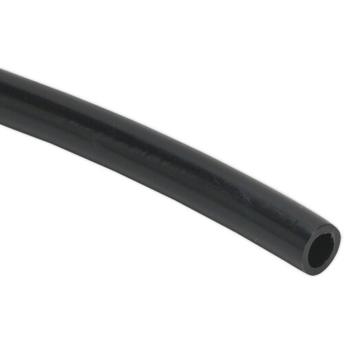 Loops 10mm x 100m LLDPE Flexible Tubing - BLACK Water & Gas Hose Pipe - EASY CUT Reel