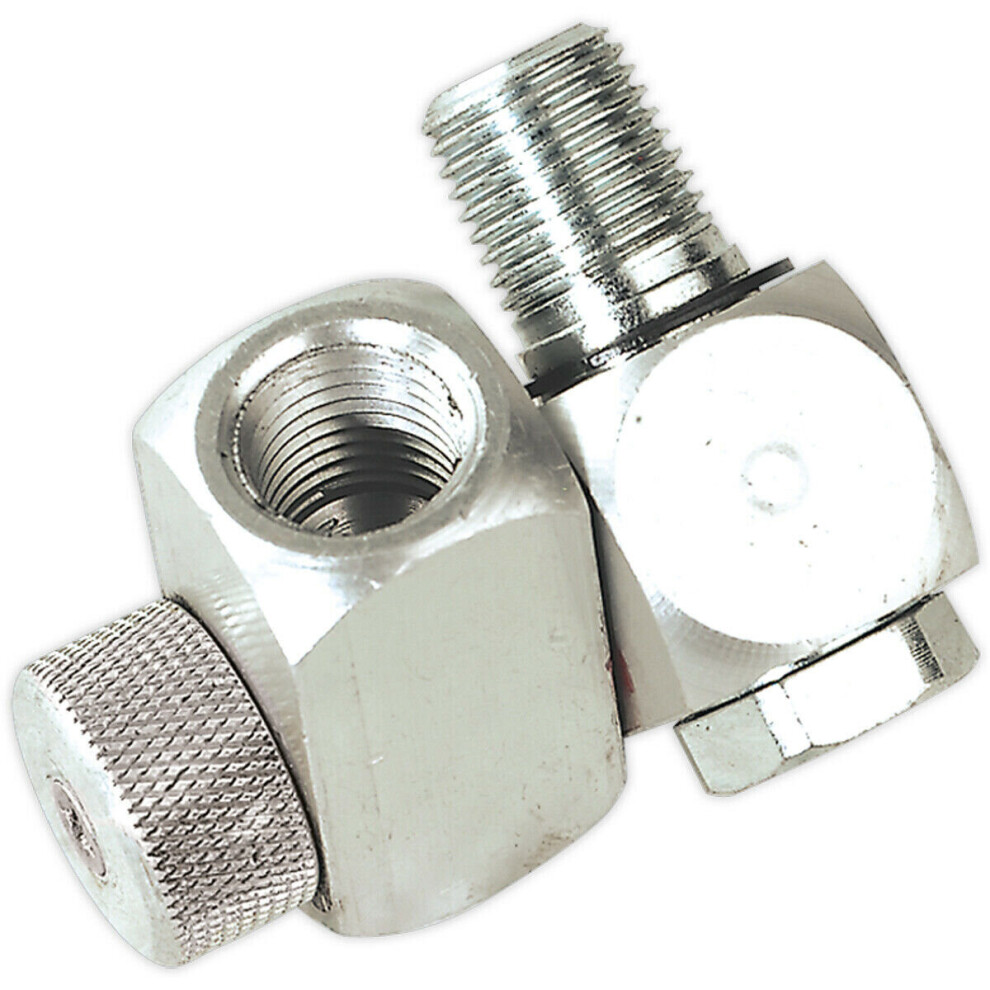 Z-Swivel Air Hose Connector with Regulator - 1/4" BSP Connection - Air Valve