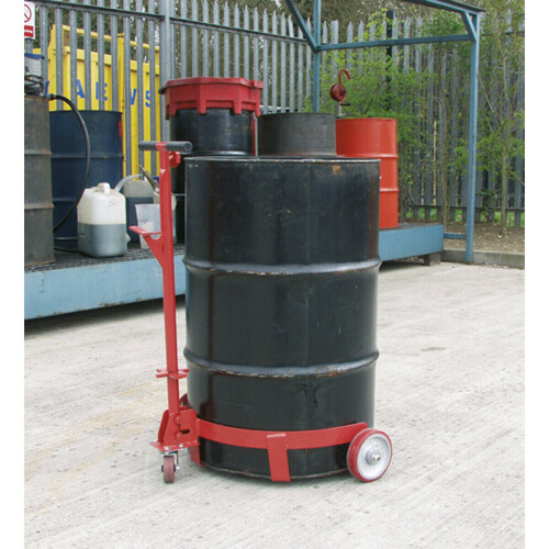 Loops Drum & Barrel Trolley Cradle - 2 Position Handle - Rigid Steel Construction 2