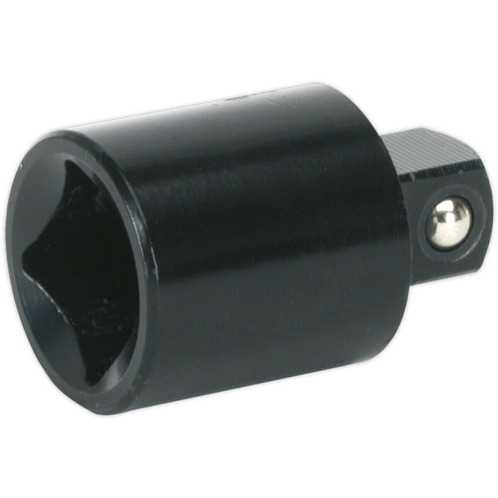 Impact Socket Adaptor - 1/2" Sq Drive Female to 3/8" Sq Drive Male - Drop Forged