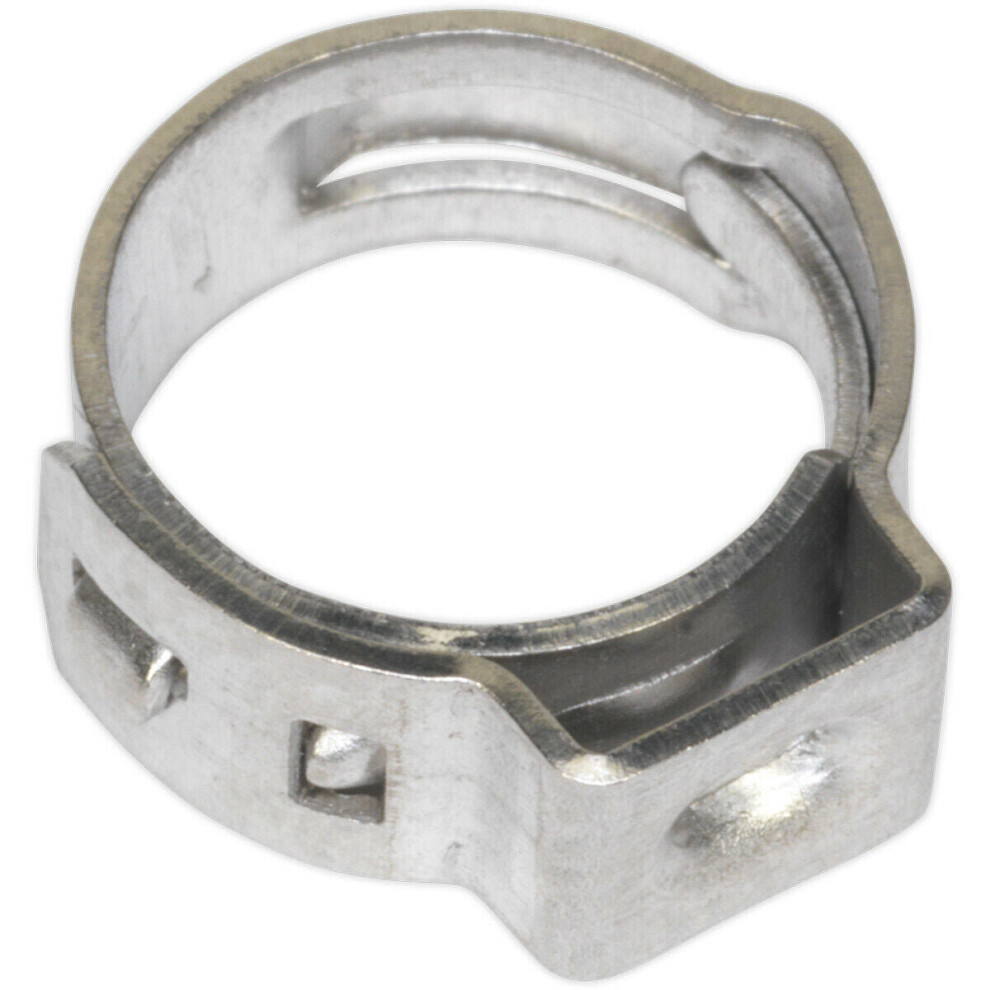 25 Pack Stainless Steel Single Ear O-Clip - 8.5Mm To 10Mm Diameter - Fixing 5056524292204
