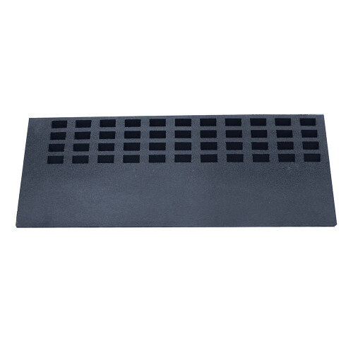 Loops Threshold Edge Slip Resistant Rubber Ramp - 60 x 920 x 350mm - Easy Install