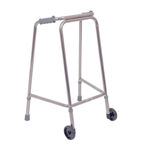 Loops Ultra Narrow Lightweight Walking Frame with Wheels - 540mm Width - Paediatric 2