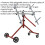 Loops Fully Adjustable Panel Stand - Doors Wings Bonnets & Bumpers - 40kg Weight Limit 2
