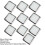 Loops Square LED Plinth Light Kit 10 WARM WHITE Spotlight Kitchen Bathroom Floor Panel 3