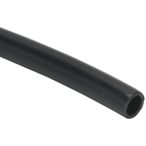 Loops 12mm x 100m LLDPE Flexible Tubing - BLACK Water & Gas Hose Pipe - EASY CUT Reel