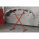 Loops Folding Bumper Panel Stand - Bodyshop Storage & Preparation Stand - Adjustable 4