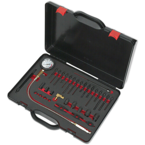 Loops Compression Test Kit - Suitable for Diesel Engines - Injector Adaptors 2