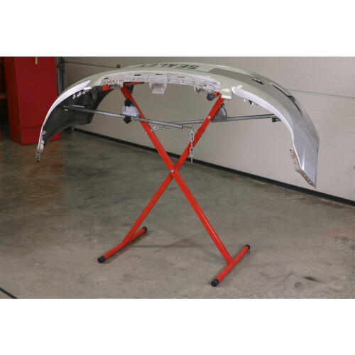 Loops Folding Bumper Panel Stand - Bodyshop Storage & Preparation Stand - Adjustable 2