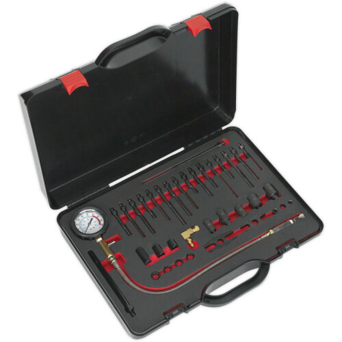Loops Compression Test Kit - Suitable for Diesel Engines - Injector Adaptors