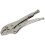 Loops 180mm Locking Pliers - Curved Deeply Serrated 35mm Jaws - Hardened Teeth 3